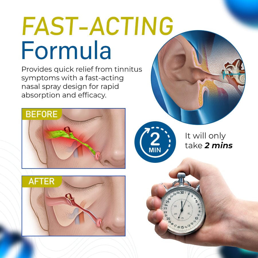 Tinnseal™ Goldenseal Nasal Spray for Tinnitus