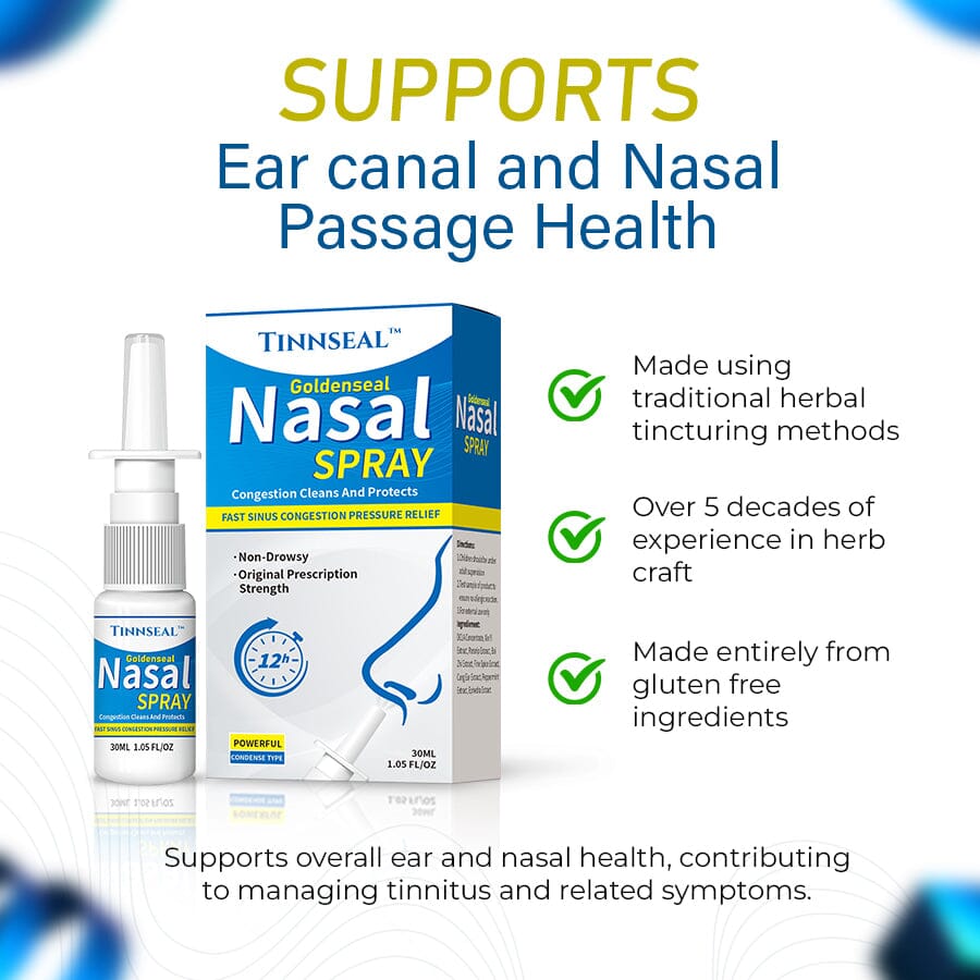 Tinnseal™ Goldenseal Nasal Spray for Tinnitus