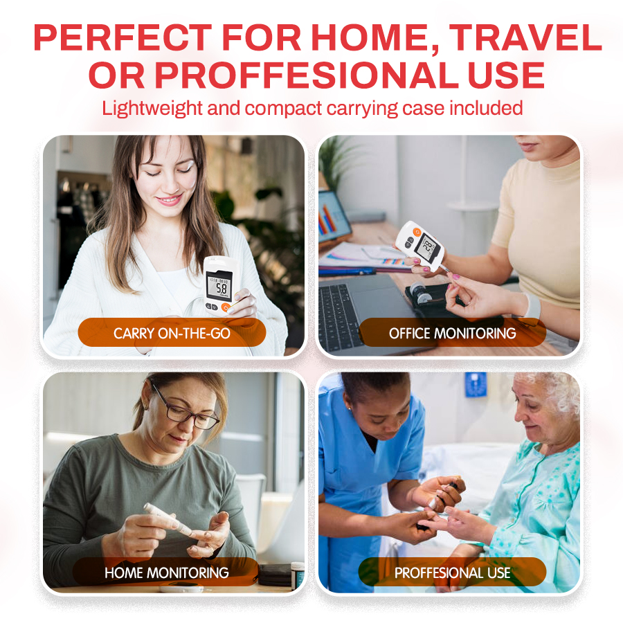 Seurico™ High Precision Fully Smart Blood Glucose Meter Kit