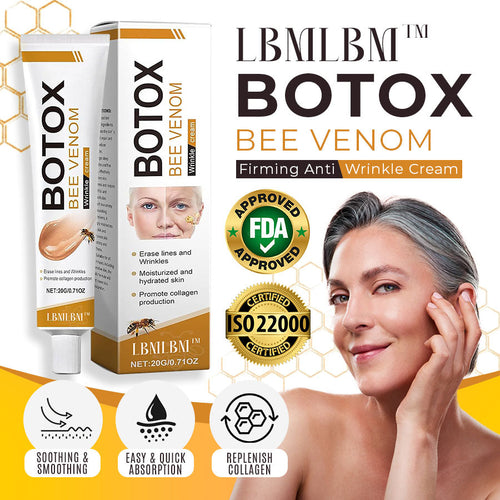 (The Secret to Reversing Time⏳) LBMLBM™ Botox Bee Venom Firming Anti-Wrinkle Cream