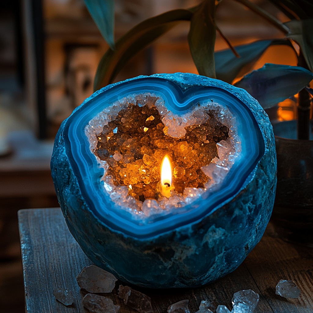 🔹Last day: 45% off  2025 New Aura Crystal Candle