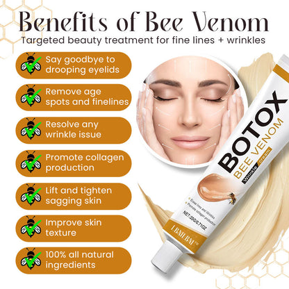 (The Secret to Reversing Time⏳) LBMLBM™ Botox Bee Venom Firming Anti-Wrinkle Cream