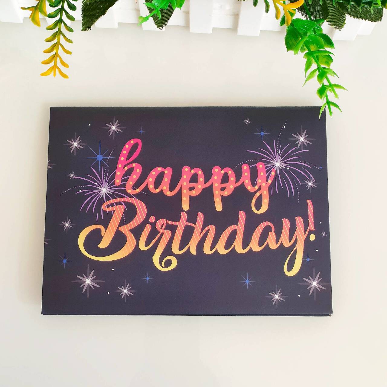 LIGHTS & SOUND Pop up Happy Birthday Card